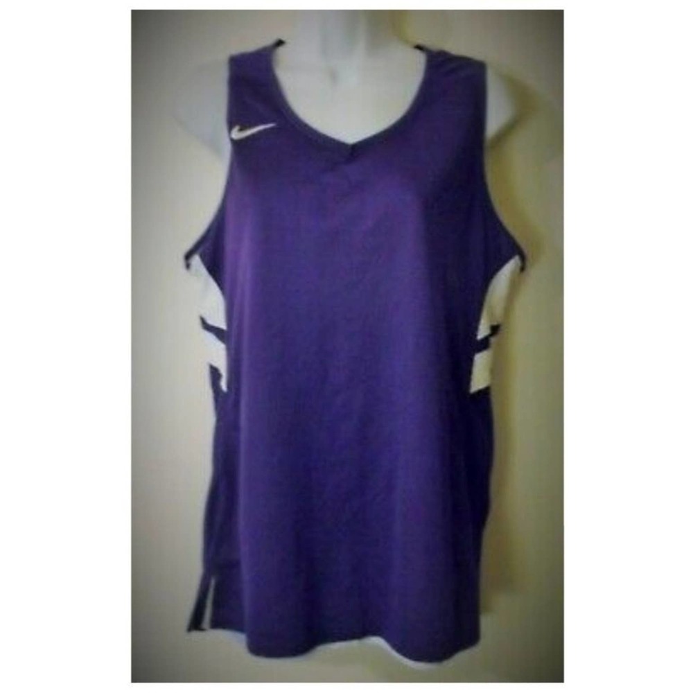 New white purple basketball jersey plus‎ XXL-TALL - Picture 13 of 15